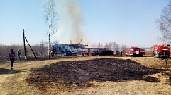 В Ржевском районе сгорел дом местного предпринимателя