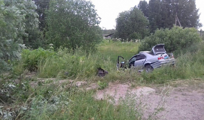 В аварии в Тверской области погиб пассажир БМВ