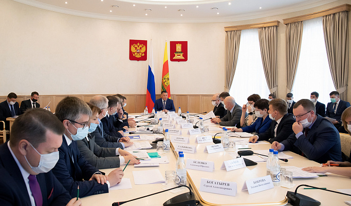 Игорь Руденя провел совещание по вопросам деятельности регионального правительства