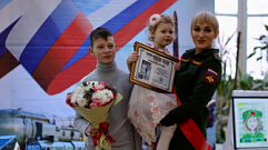 Самая красивая девушка российских Вооруженных сил служит в Тверской области
