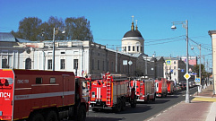 В День пожарной охраны в Твери прошел автопробег