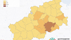 Плотность сельского населения в Тверской области резко снизилась