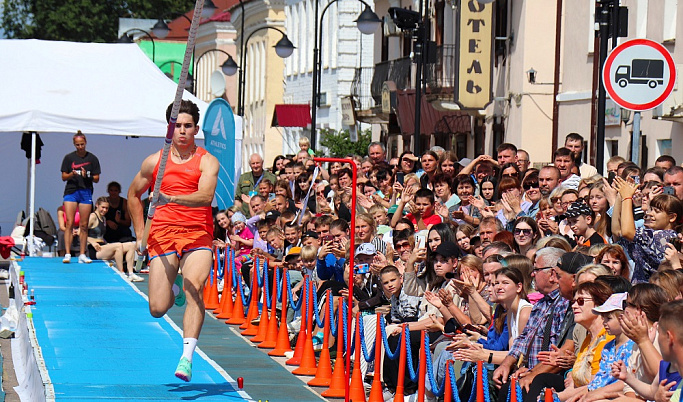 В Торопце проходят международные соревнования Athletics League