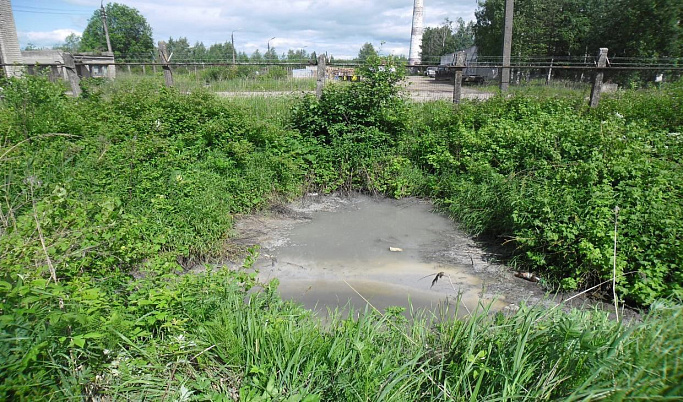 Сточные воды загрязняли ручей в Тверской области 