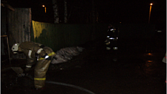 В Нелидово спасатели ликвидировали пожар в производственном здании