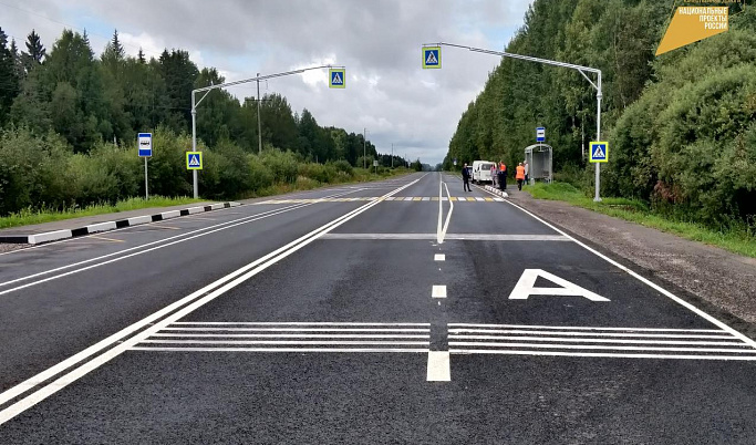 За год в Тверской области по нацпроекту установили 2020 дорожных знаков и 195 светофоров