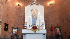 В Армянскую православную апостольную церковь в Твери передали частицу мощей святого Григория