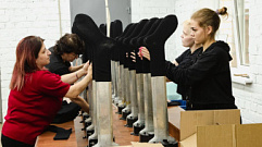 Кимрское предприятие начало выпускать утепленные носки для военнослужащих