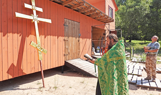 В Тверской области завершилась реставрация креста Калязинской колокольни