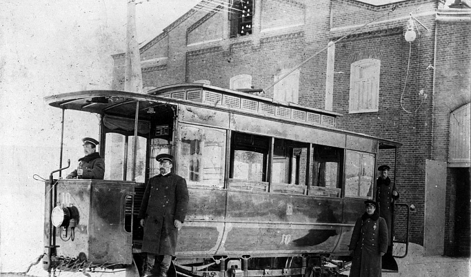 117 лет назад было открыто трамвайное движение в Твери