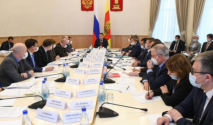 Игорь Руденя провел совещание в Правительстве Тверской области 