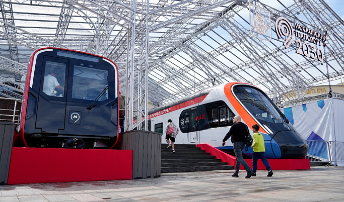 «Иволга 4.0» производства Тверского вагонзавода стал частью экспозиции «Станция Манеж. Московский транспорт – 2030»