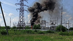 В Тверской области загорелась электроподстанция