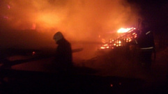 Пожар в Нелидове уничтожил жилом дом