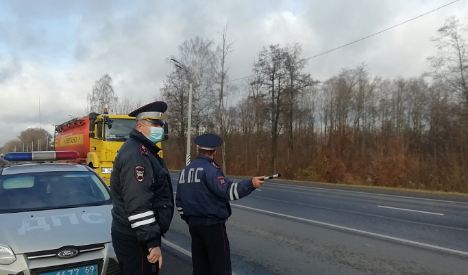 На трезвость проверяют водителей Тверской области