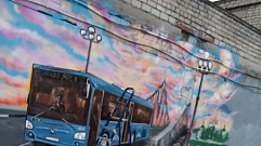 «Транспорт Верхневолжья» стал героем нового граффити в Твери