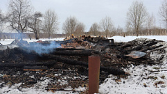 На пожаре в Тверской области погиб пенсионер
