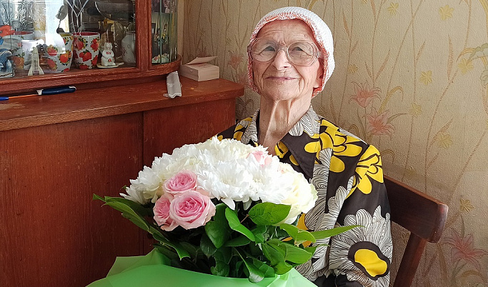 Во Ржеве 103-летие празднует ветеран Великой Отечественной войны Мария Кузьмина
