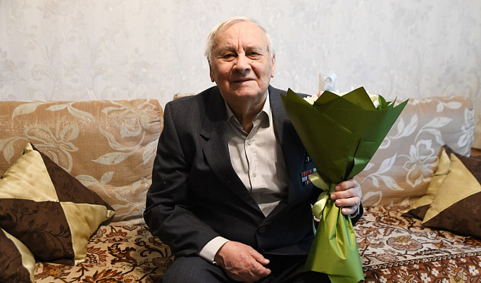 В Тверской области ветеран Владимир Николаевич Левандовский празднует 92-летие