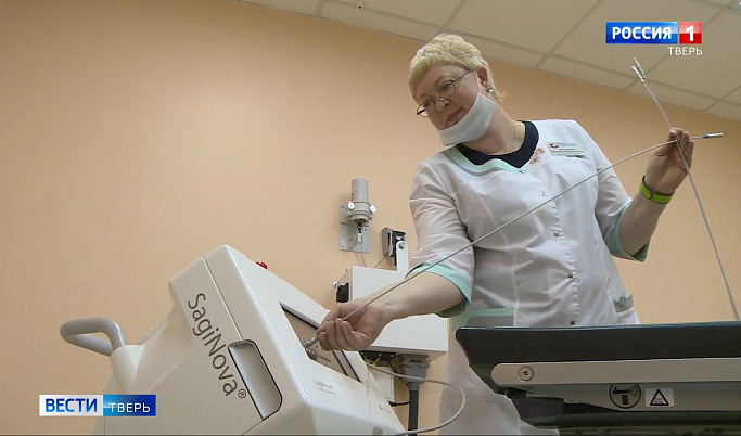 В Тверском онкодиспансере запустили новый аппарат лучевой терапии
