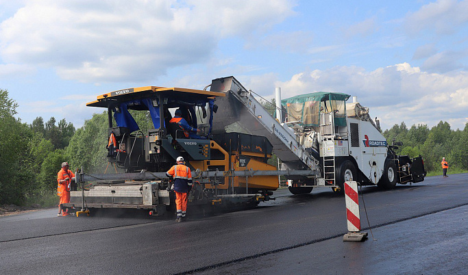 За год в Тверской области отремонтировали 585 километров дорог