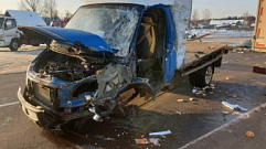 Уснувший водитель ГАЗели устроил ДТП на дороге в Тверской области