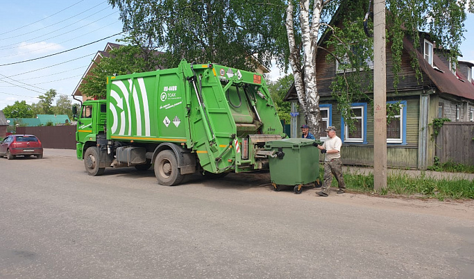 Зона вывоза мусора расширяется в Тверской области