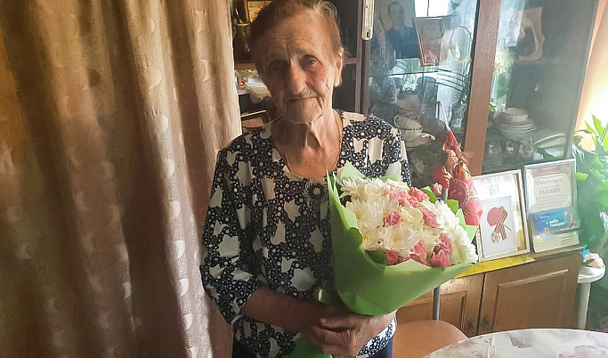 Ветеран Великой Отечественной войны Антонина Воробьева отмечает 101-летие в Тверской области