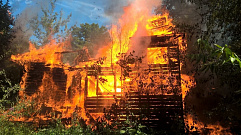 За час в Кимрах сгорел знаменитый деревянный модерн