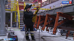 На Тверском вагоностроительном заводе работает единственная женщина-электросварщик