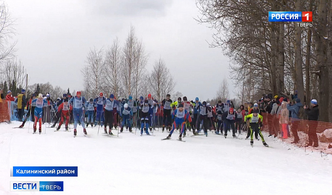 Более 4 тысяч человек вышли на «Лыжню России» в Тверской области