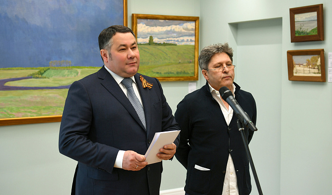 В Твери открылся музей живописи Почетного гражданина Валентина Сидорова «На теплой земле»