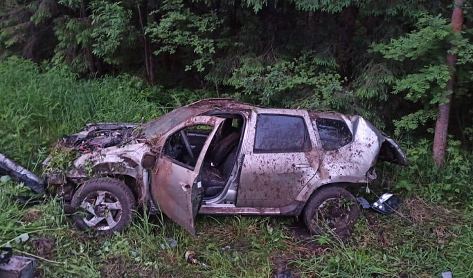 В ночном ДТП в Тверской области водителя выбросило из машины, он погиб