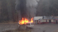 Следователи проводят проверку по факту возгорания автобуса в Кимрах