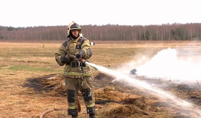 Жителей Тверской области предупредили о высокой пожарной опасности