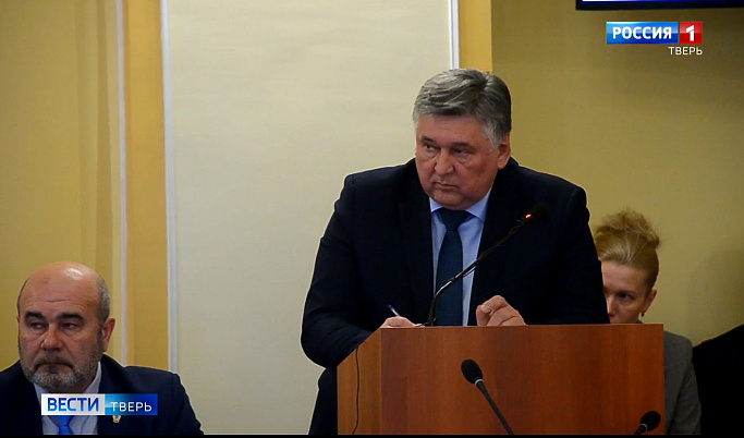 Глава Твери Алексей Огоньков отчитался о результатах деятельности за 2021 год