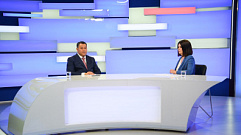 Игорь Руденя в прямом эфире телеканала «Россия 24» Тверь ответил на актуальные вопросы