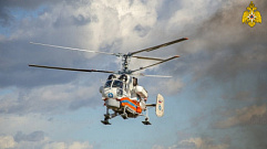 Из Кимр в Тверь экстренно доставили пациента на вертолете санавиации