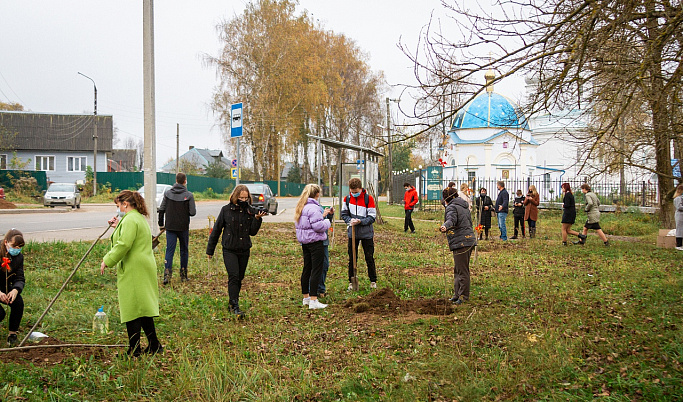 В память о погибшем в годы оккупации мирном населении в Ржеве состоялась акция «Рябиновые слёзы»