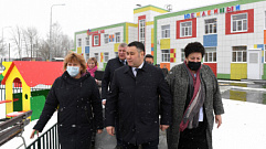Игорь Руденя посетил детский сад «Юбилейный» в Лихославле