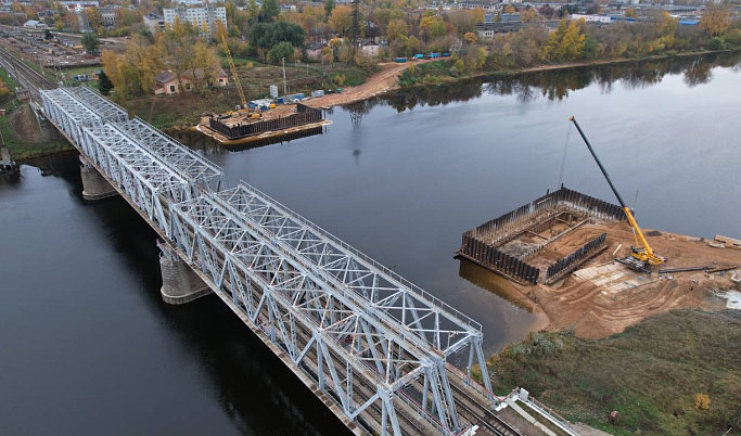 Игорь Руденя обсудил строительство Западного моста с гендиректором ООО «ДСК» Сергеем Голубевым