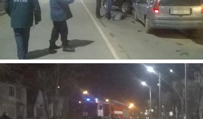 Три человека пострадали в лобовом столкновении автомобилей в Тверской области