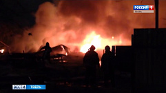 В Тверской области этой ночью произошло два сильных пожара и серьезное ДТП