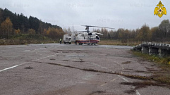 Из Бологовской ЦРБ на вертолете санавиации ребенка экстренно доставили в Тверь