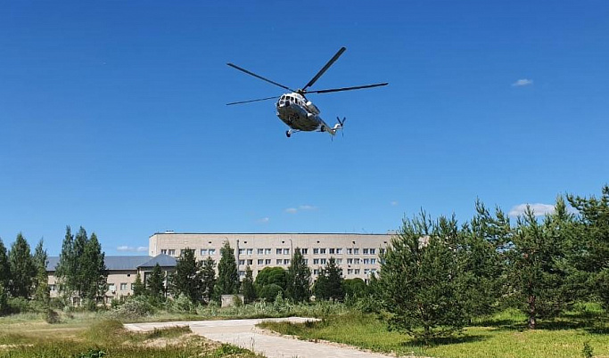 За неделю санавиация помогла шестерым пациентам в Тверской области