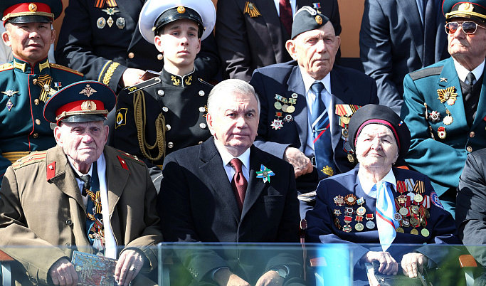 Представители Тверской области поучаствовали в Параде Победы на Красной Площади