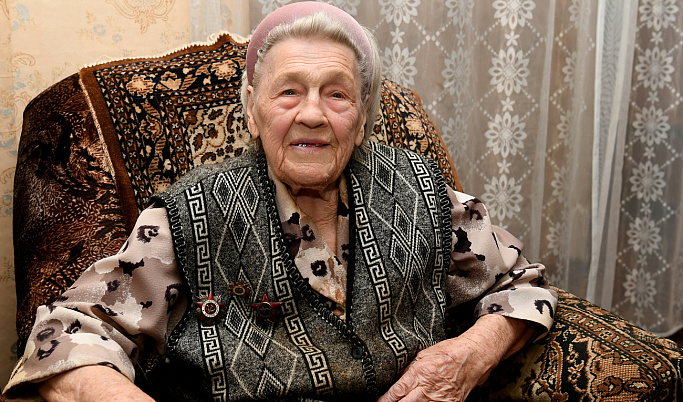 В Твери 101-летие отмечает участница Великой Отечественной войны Елена Дмитриева
