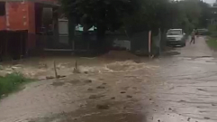 В Твери затопило Старобежецкую улицу | Видео