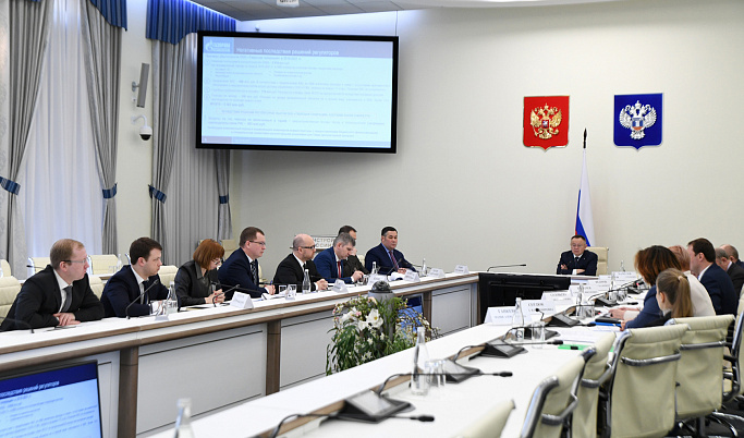 Игорь Руденя обсудил с Иреком Файзуллиным газификацию региона и модернизацию системы теплоснабжения Твери
