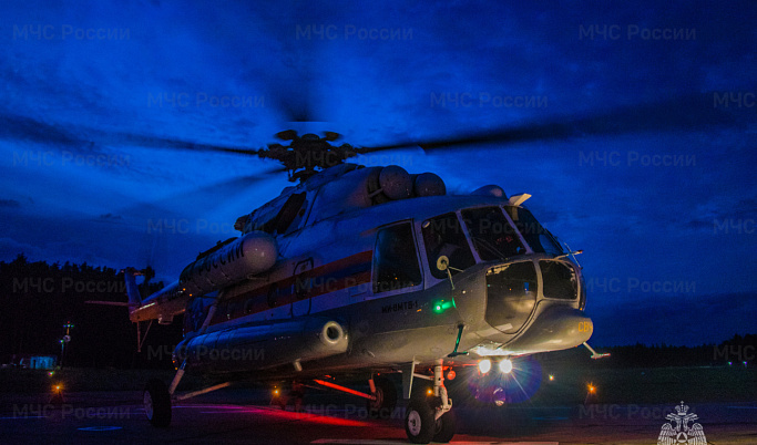 Двух детей экстренно госпитализировали вертолетами в Тверской области